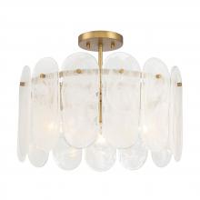 Minka-Lavery 2596-732 - Oldmill 18.25" 3-Light Semi Flush