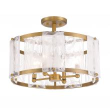 Minka-Lavery 3635-732 - Veil 18" 4-Light Semi Flush