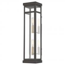 Livex Lighting 20706-07 - 2 Lt BZ Outdoor Wall Lantern