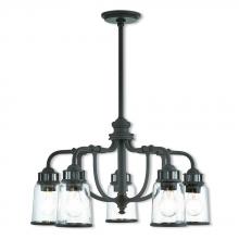 Livex Lighting 40025-07 - 5 Lt BZ Dinette Chandelier