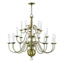 Livex Lighting 5019-01 - 20 Light AB Foyer Chandelier