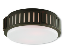 Livex Lighting 65512-67 - 2 Light Olde Bronze Ceiling Mount