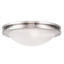 Livex Lighting 7059-91 - 3 Light Brushed Nickel Ceiling Mount