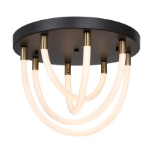 Artcraft AC6811BK - Semi-Flush Mount
