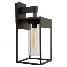 Artcraft AC8270BK - Weybridge 1 Light Outdoor Wall Light Black