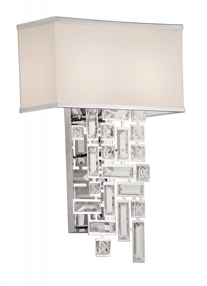 Vermeer 2 Light Wall Bracket