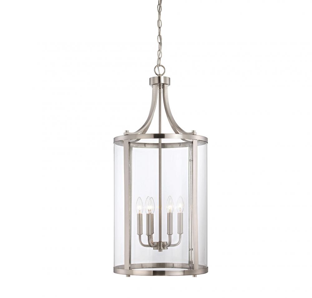 Penrose 6-Light Pendant in Satin Nickel