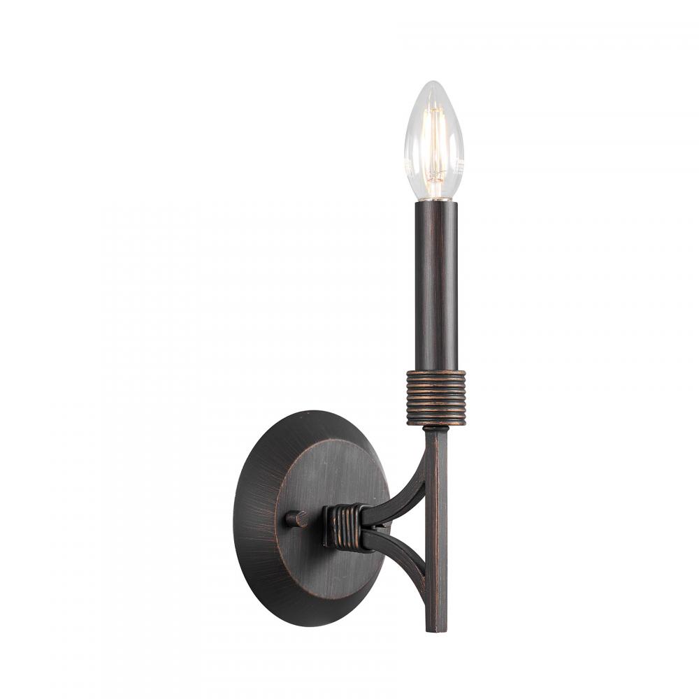 Gardner 1-Light Wall Sconce in Champagne Mist