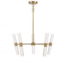 Savoy House 7-1732-10-322 - Arlon 10-Light LED Pendant in Warm Brass