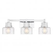 Savoy House 8-1030-3-11 - Dover 3-Light Bathroom Vanity Light in Chrome