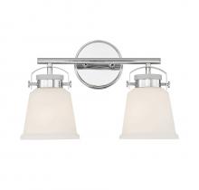 Savoy House 8-1627-2-11 - Kaden 2-Light Bathroom Vanity Light in Polished Chrome