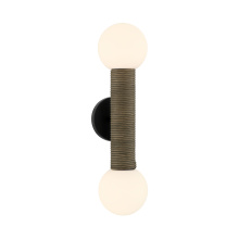 Savoy House 9-4081-2-BK - Jarrell 2-Light Wall Sconce in Matte Black