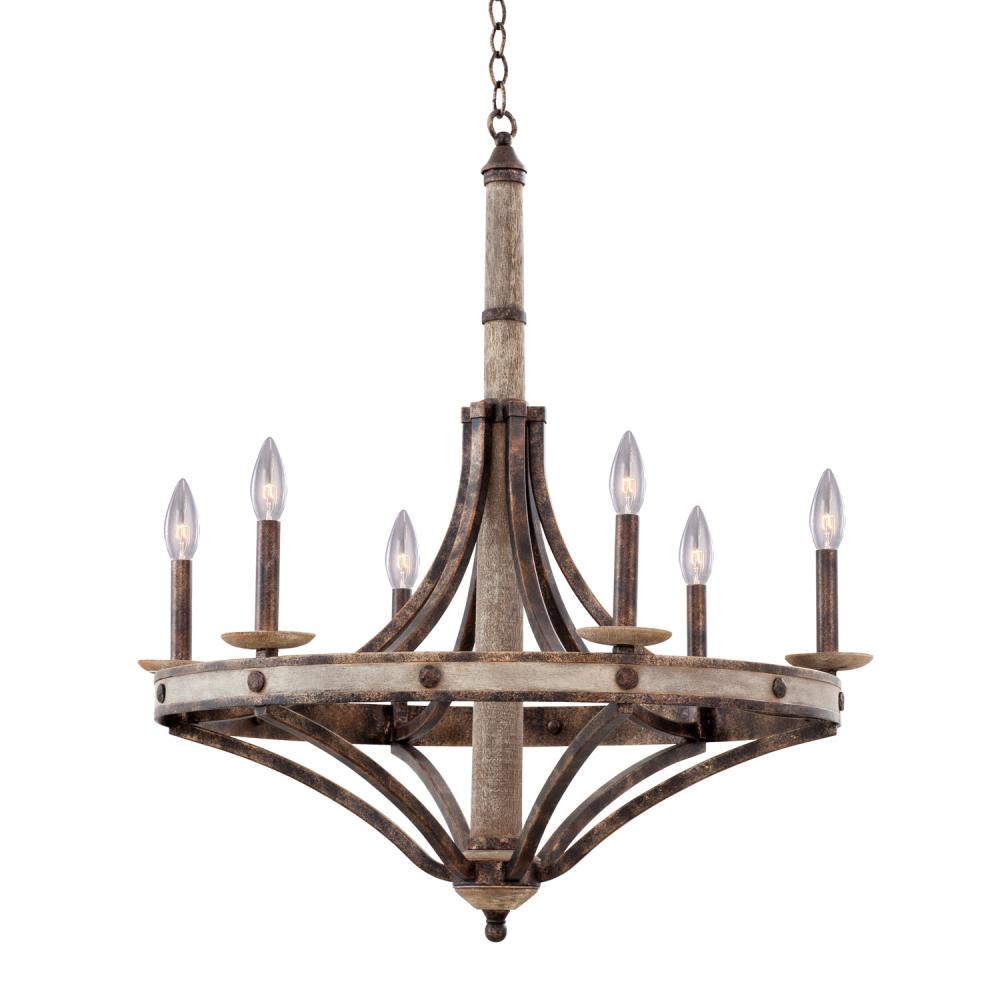 Coronado 6 Light Chandelier