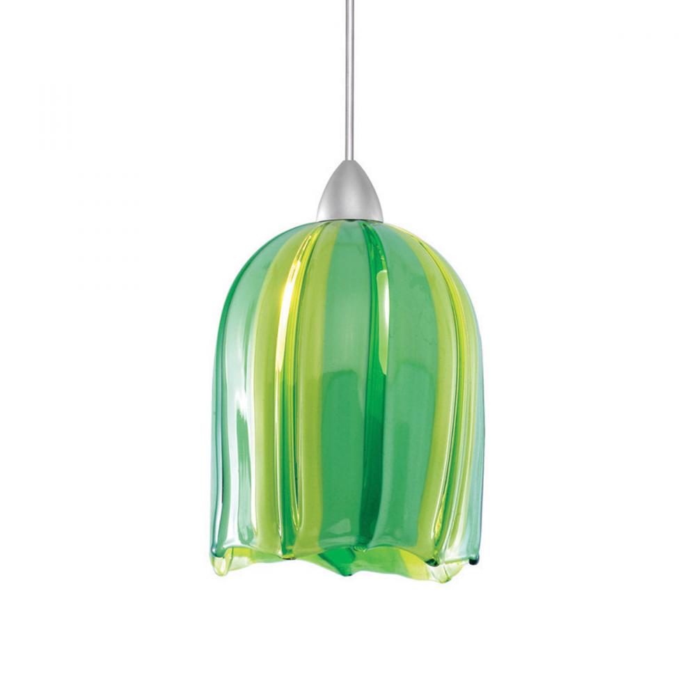 Couture Quick Connect Pendant - Multicolor Shade with Dark Bronze Socket Set