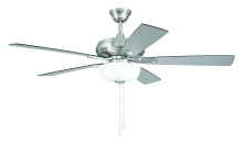 Craftmade ECF211BNK5-BNGW - Eos 52" 5-Blade Frost 2 Light Bowl Ceiling Fan