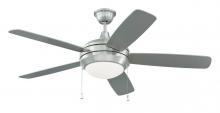 Craftmade HE52BNK5-LED - 52" Ceiling Fan w/Blades & LED Light Kit