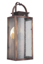 Craftmade ZA1512-WC-LED - Hearth 19.84" Outdoor LED Pocket Lantern in Weathered Copper