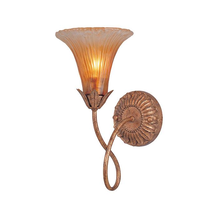 European Classic 1 Light Gold Sconce