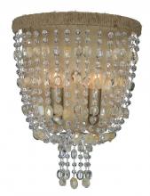 Crystorama 262-BS - Crystorama Eva 2 Light Burnished Silver Sconce