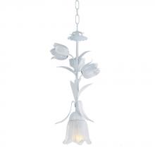 Crystorama 4821-WW - Crystorama Southport 1 Light Wet White Pendant