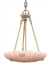 Crystorama 894-WH - Crystorama Natural Alabaster 5 Light French White Chandelier