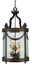 Crystorama 9410-ES - Crystorama Nopel 9 Light Lanterns