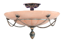 Crystorama 965-BZ - 3 Light Bronze Ceiling Mount