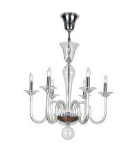 Crystorama 9906-CH-CL - Pablo 6 Light Chrome Chandelier