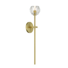 Crystorama ARA-10261-SB - Aragon 4.5'' LED Soft Brass Sconce