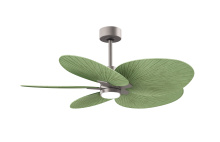 Matthews Fan Company AKTPLK-BN-PL - Alessandra Tropical-Five Blade Ceiling Fan-5CCT Integrated LED-Brushed Nickel Finish