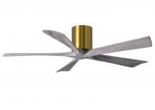 Matthews Fan Company IR5H-BRBR-BW-52 - Irene - 5H - Brushed Brass - Barn Wood Tone Blades - 52" Blades