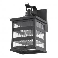 Acclaim Lighting 1672BK - Morris 1-Light Matte Black Wall Light