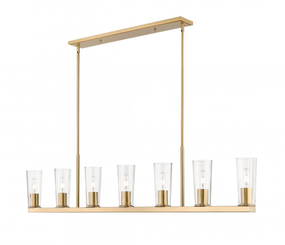 7 Light Linear Chandelier