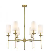 Z-Lite 3033-6RB - 6 Light Chandelier