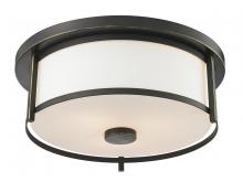 Z-Lite 413F14 - 2 Light Flush Mount