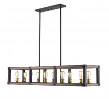 Z-Lite 472-10L-RM - 10 Light Linear Chandelier