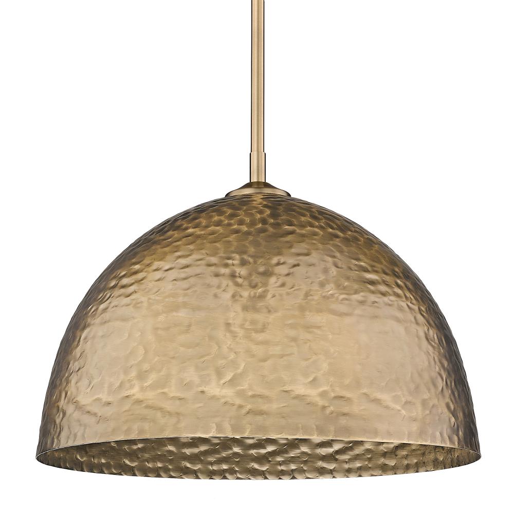 Shepard Large Pendant in Modern Brass