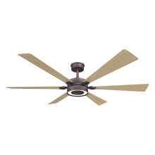 Minka-Aire F773L-DB/WTO - Brenix 60" 5CCT LED Smart Ceiling Fan