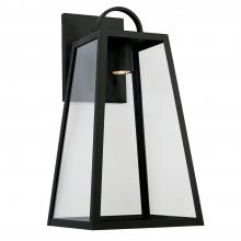 Capital 943713BK-GL - 1 Light Outdoor Wall Lantern