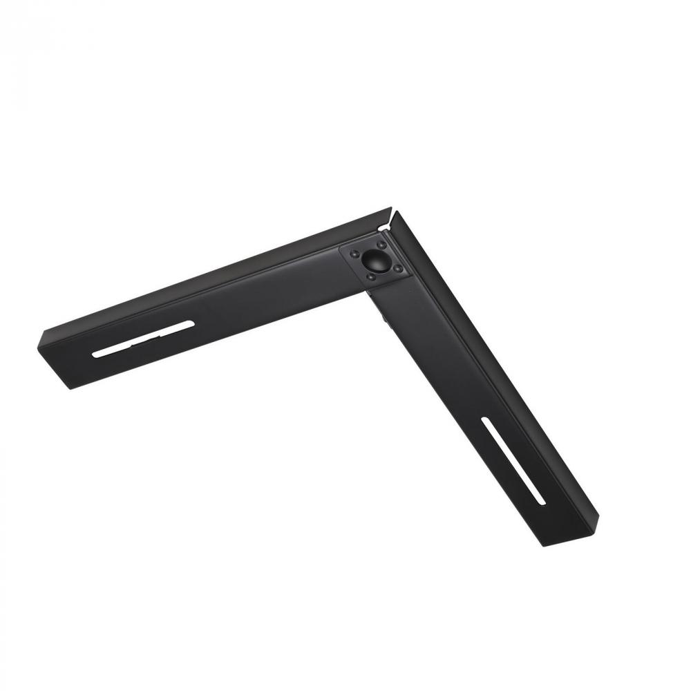 0.8" Height L Track Holder in Black