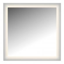 CAL Lighting LM4WG-C3636 - 36x36" LED Wall Glow Mirror with Diffuser