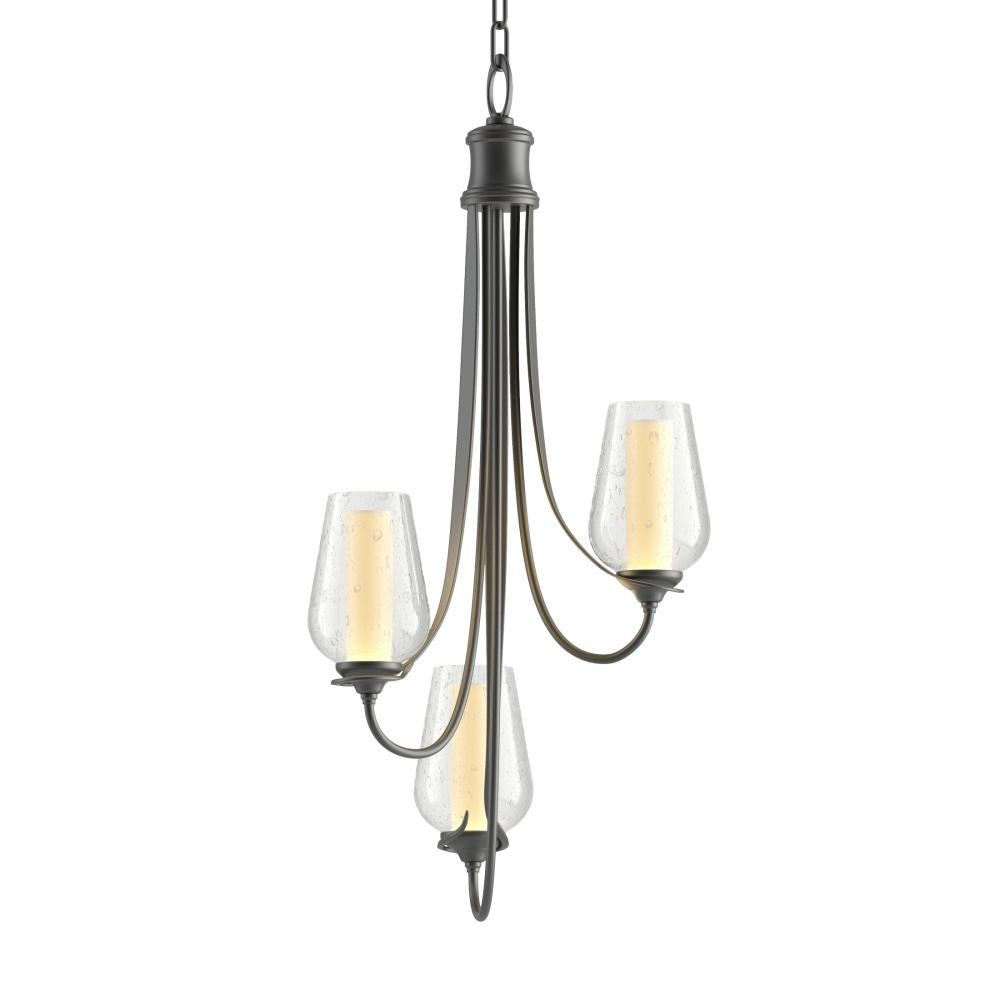 Flora 3 Arm Chandelier