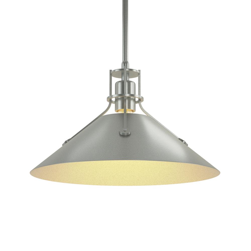 Henry Medium Steel Shade Pendant