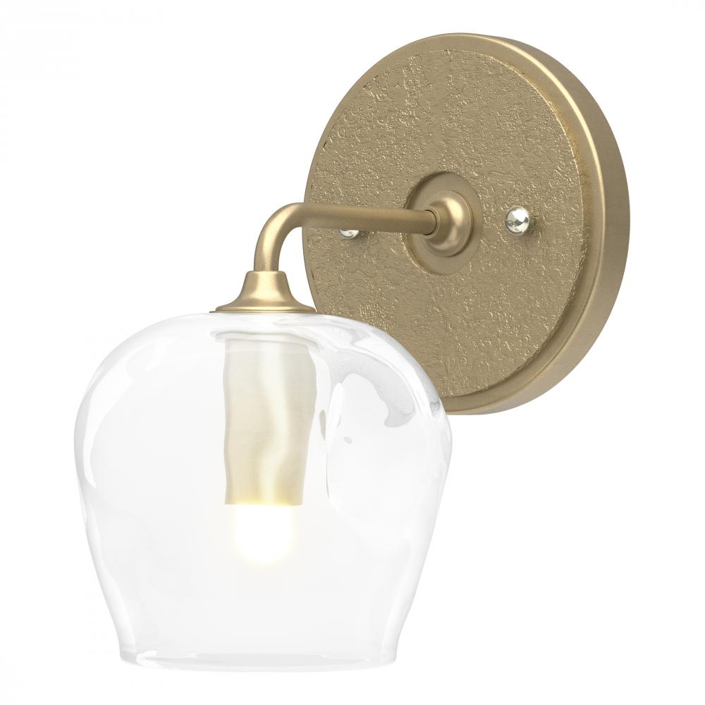 Ume 1-Light Curved Arm Bath Sconce