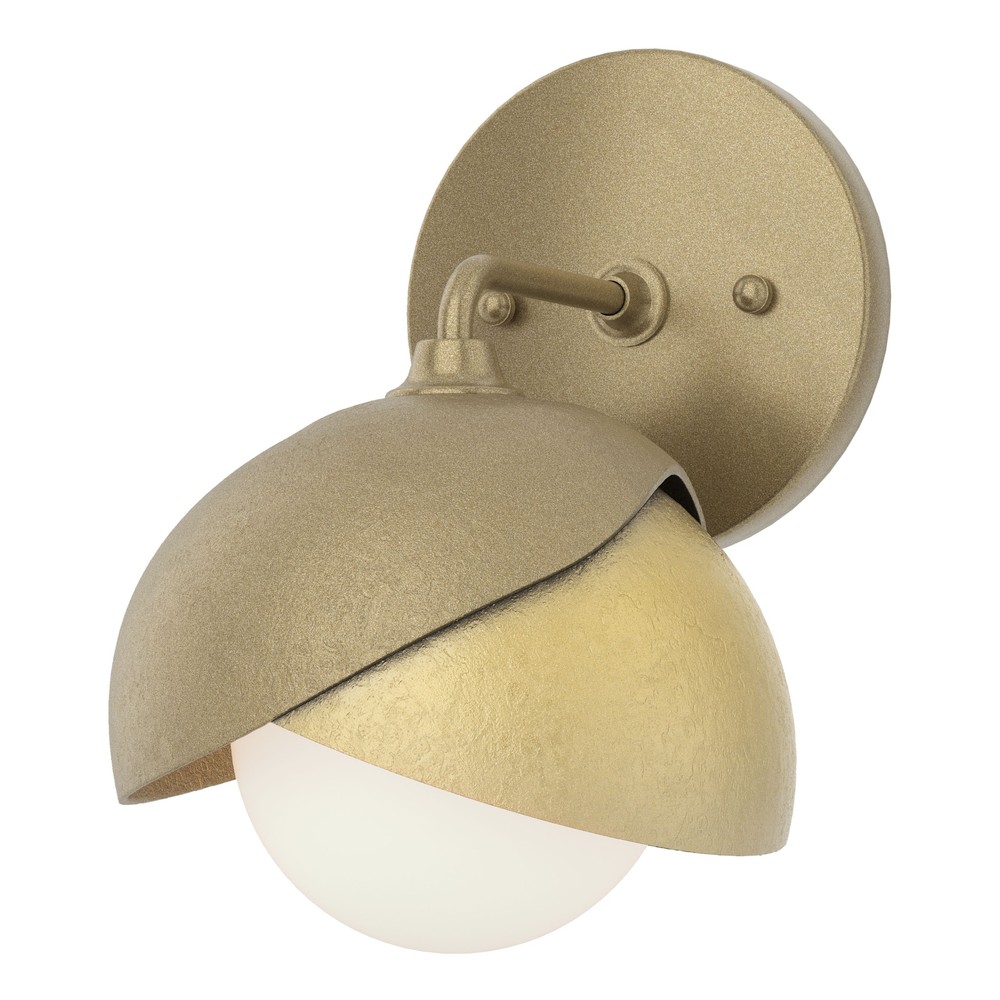 Brooklyn 1-Light Double Shade Bath Sconce