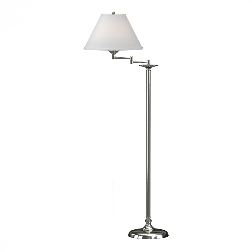 Simple Lines Swing Arm Floor Lamp