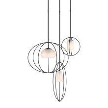 Hubbardton Forge 136330-SKT-SHRT-10-GG0490 - Treble Pendant