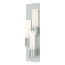 Hubbardton Forge 204423-SKT-LFT-82-GG0392 - Pillar 3 Light Sconce