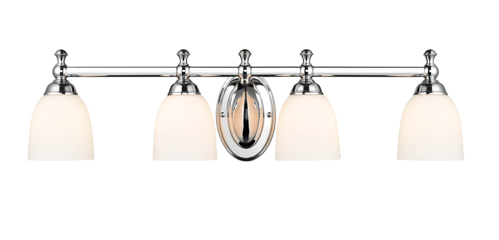 4-Light Vanity Chrome