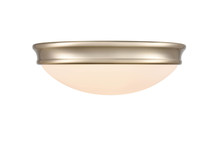 Millennium 5223-MG - 2-Light Flushmount Ceiling Light Modern Gold